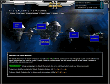 Tablet Screenshot of metaverse.galciv2.com